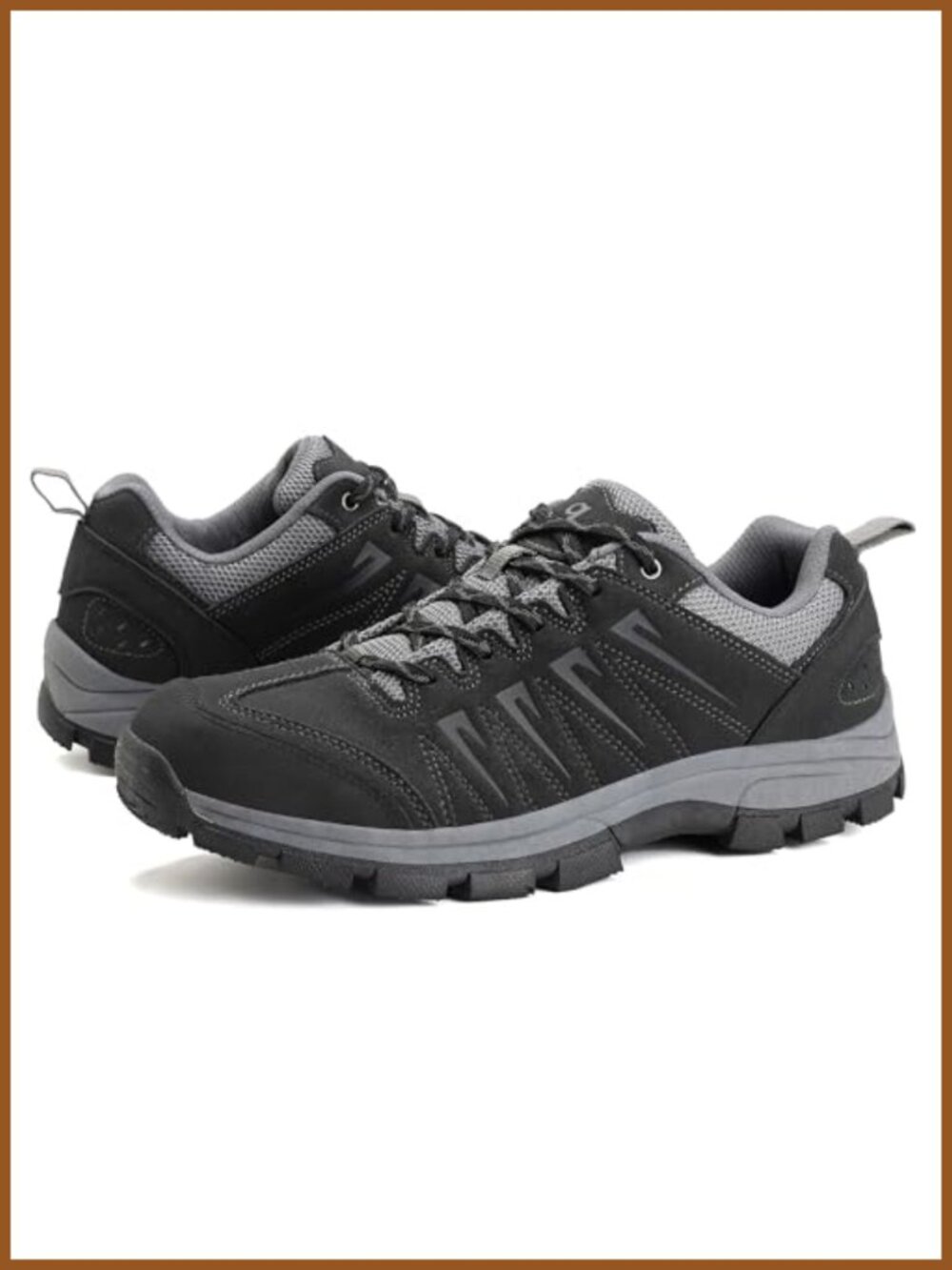 Waterproof Leather Hiking Shoes Anti-Slip Cushioned Outdoor